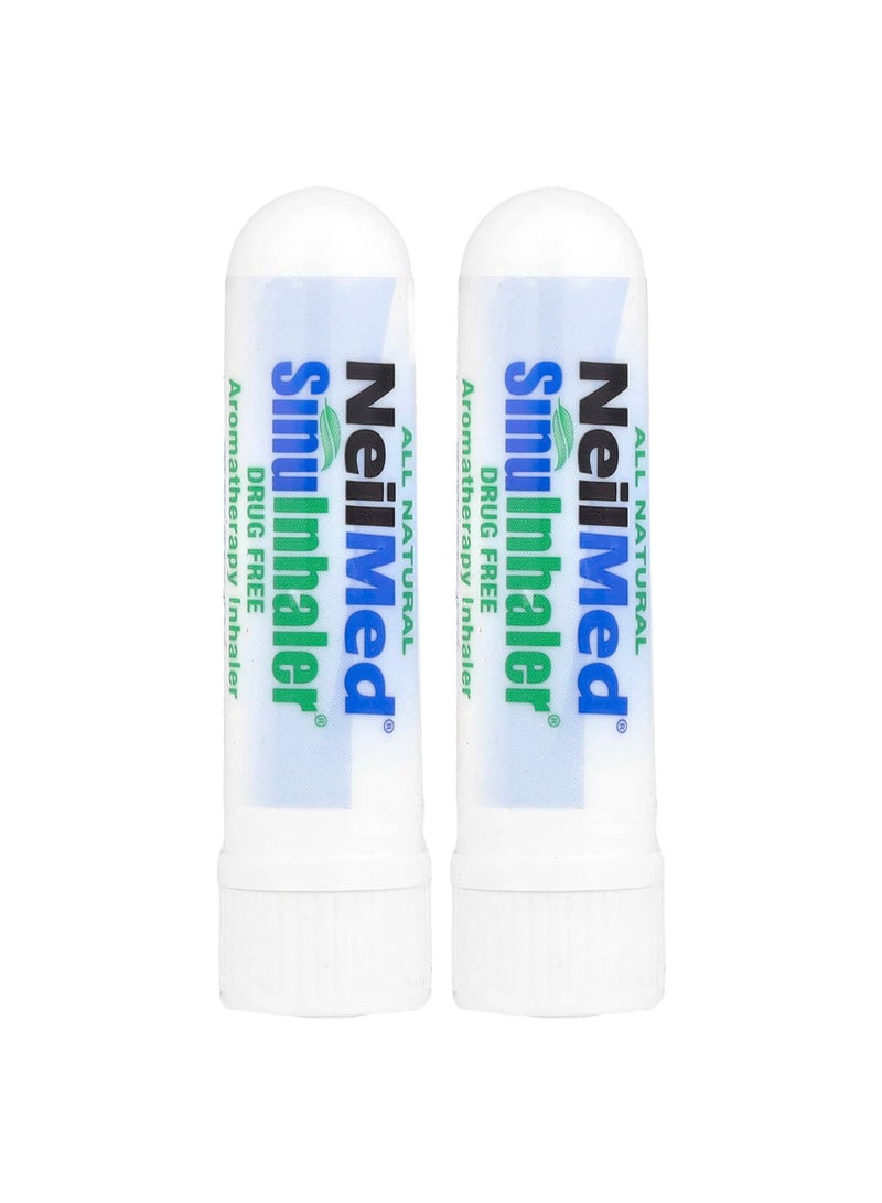 SinuInhaler®, Aromatherapy Inhaler, 2 Inhalers, 0.1 fl oz (2.6 g)